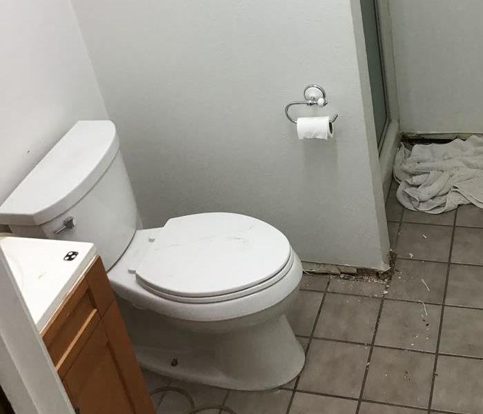 Toilet Leak Leads to Flooded Office